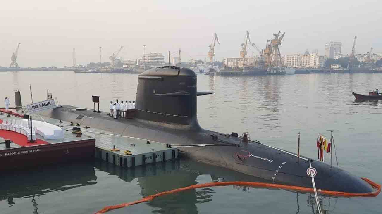 INS Vagir | భారత నౌకాదళంలోకి చేరిన ఐఎన్‌ఎస్‌ వగీర్‌