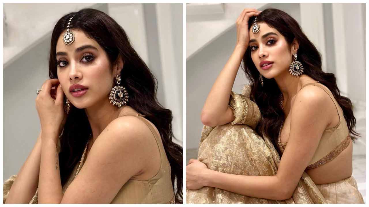 Janhvi Kapoor | ట్రెడిష‌న‌ల్ డ్రెస్‌లో జాన్వీ కపూర్ అంద‌చందాలు..