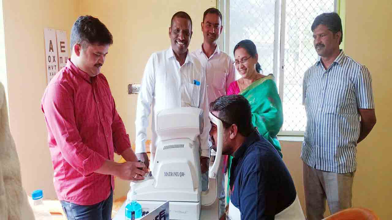 కంటి వెలుగు దేశానికే ఆదర్శం