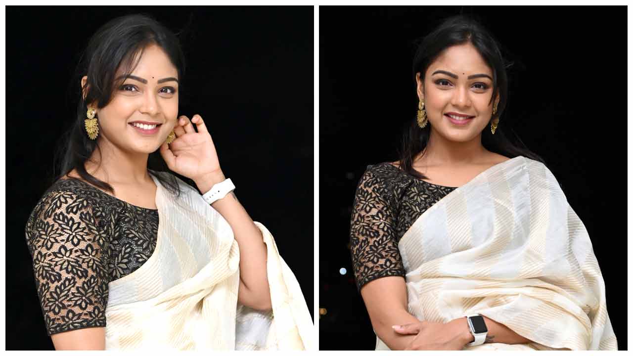 Lavanya Sahukara | వాలెంటైన్స్ నైట్ మూవీ ప్రెస్ మీట్‌లో లావణ్య..