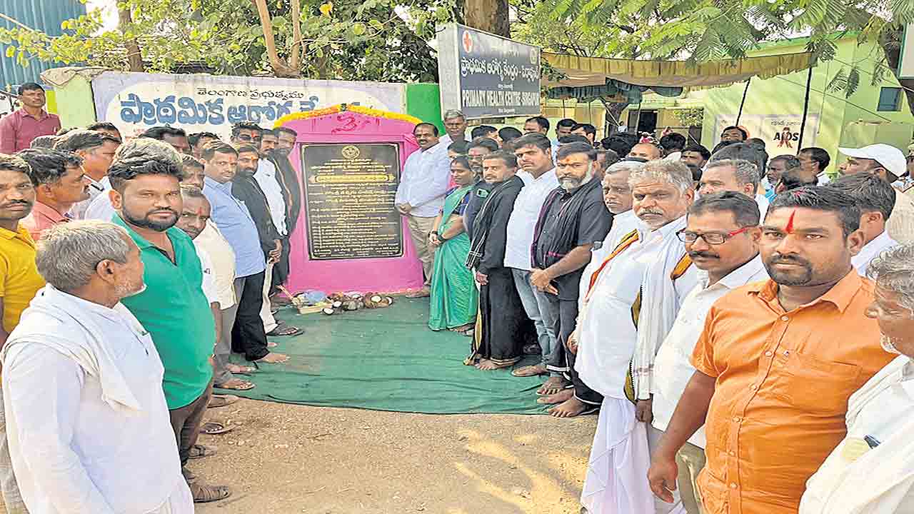 వైద్యరంగానికి పెద్ద పీట