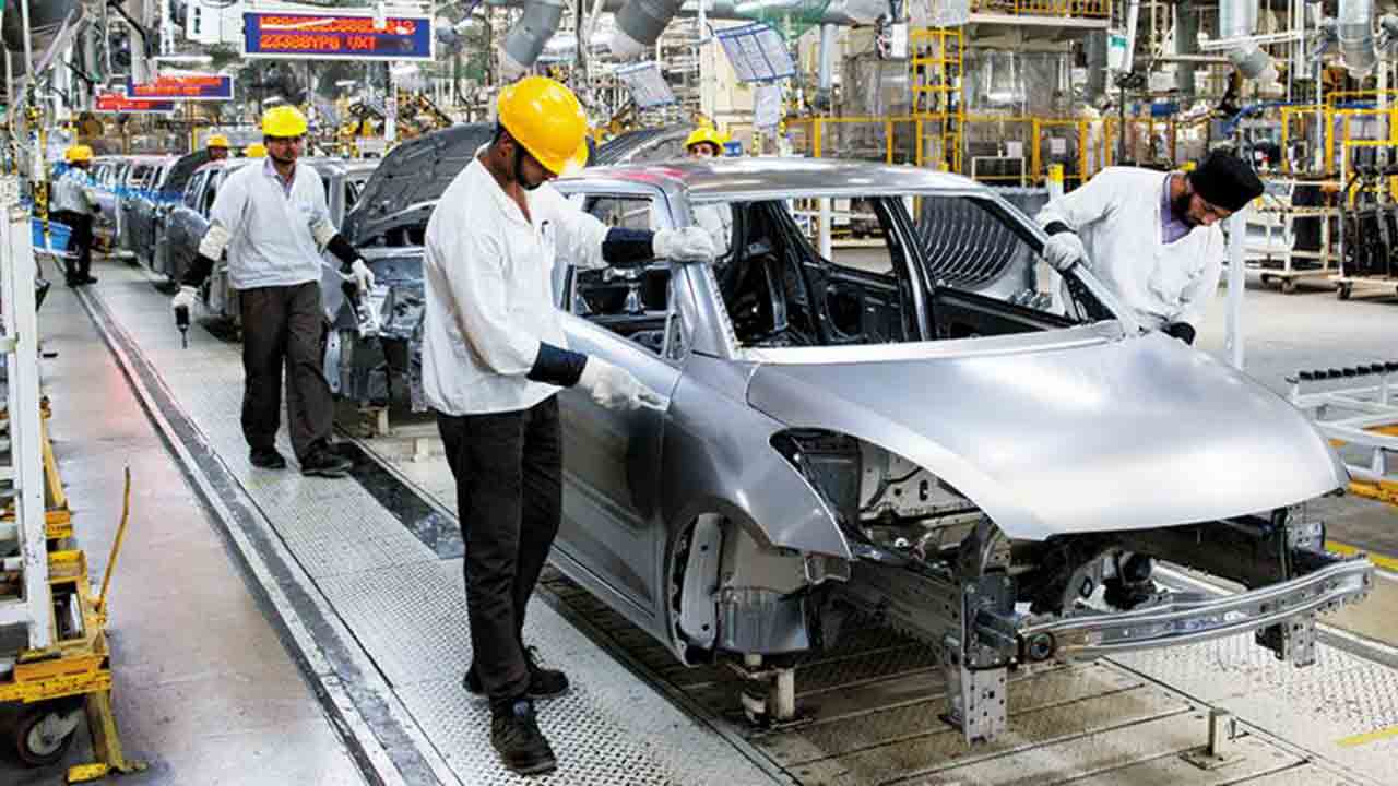 తగ్గిన మారుతి ఉత్పత్తి