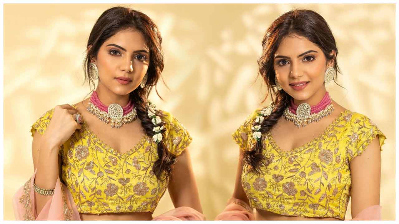 Misha Narang | లంగా ఓణిలో కవ్విస్తున్న మిషా నారంగ్..