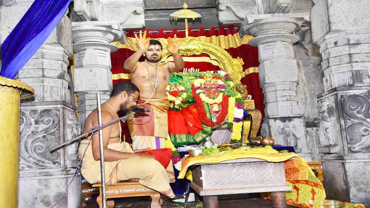 వైభవంగా సుదర్శన నారసింహ హోమం