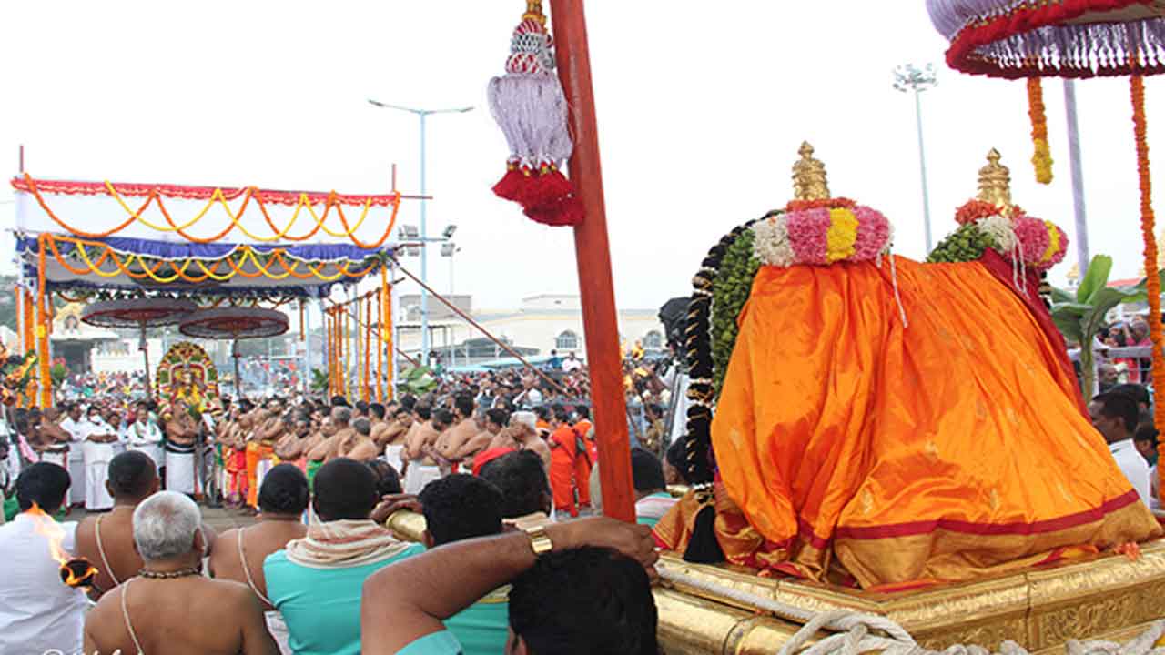 TTD news | తిరుమలలో వైభవంగా ప్రణయ కలహోత్సవం