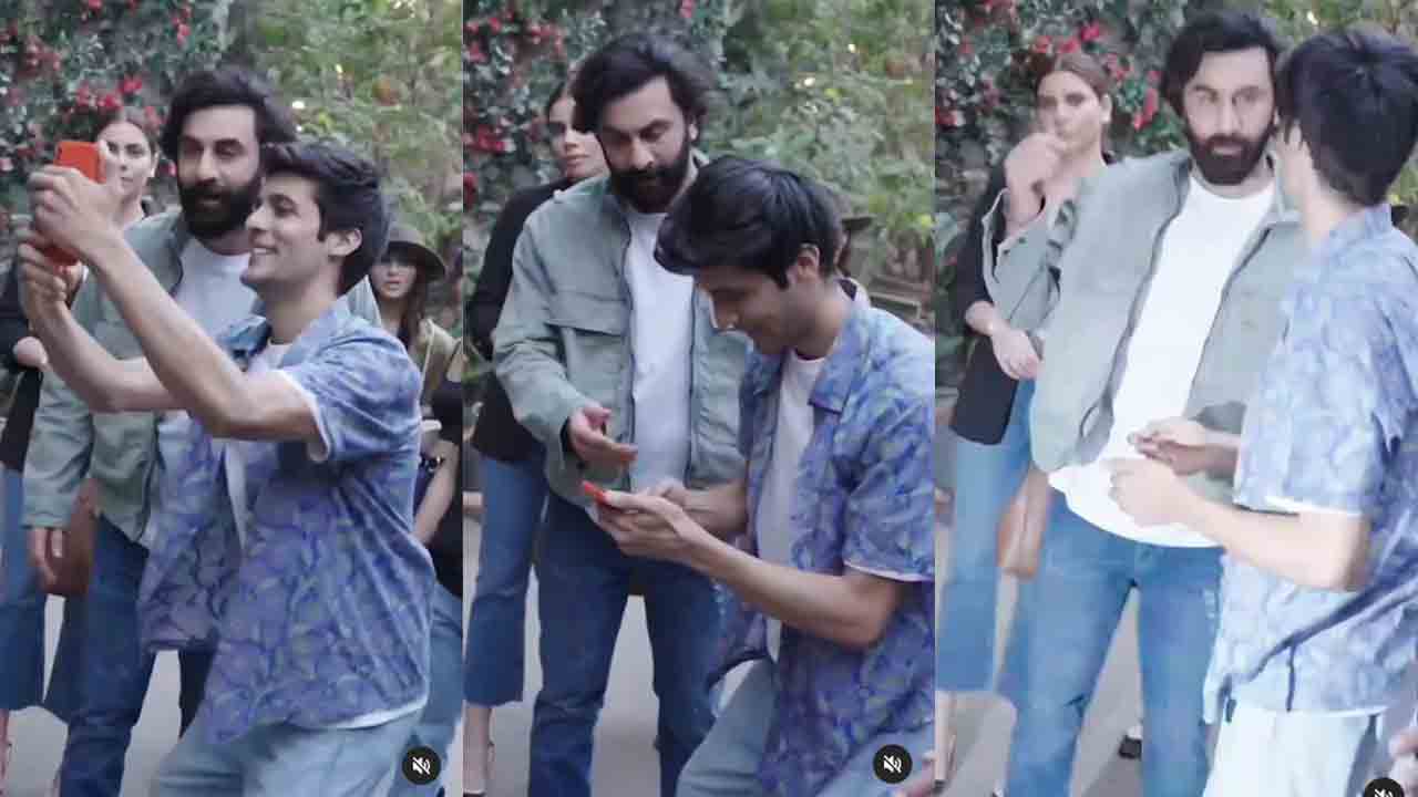 Ranbir Kapoor | పాపం అభిమాని ఫోన్‌ను రణ్‌బీర్ కపూర్ ఏం చేశాడో చూడండి‌.. వీడియో