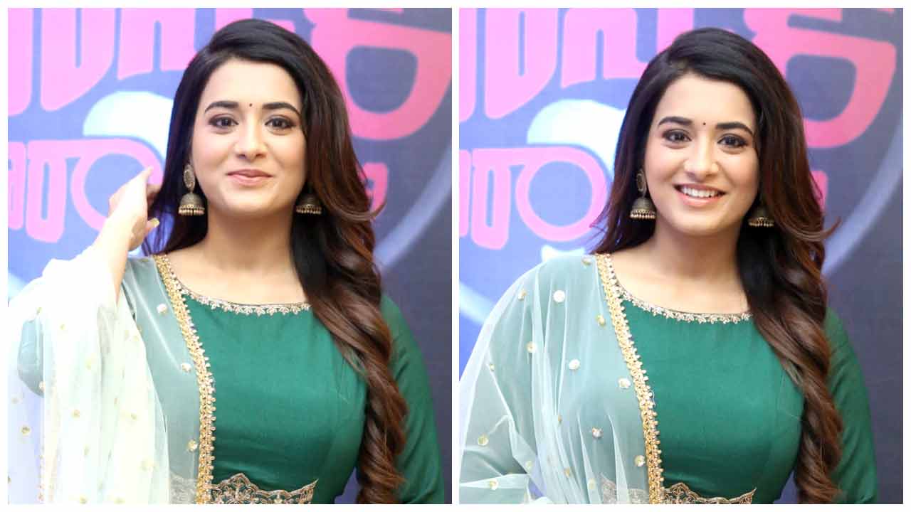 Rashi Singh | భూతద్ధం భాస్కర్ నారాయణ మూవీ టీజర్ లాంచ్‌లో రాశి సింగ్..