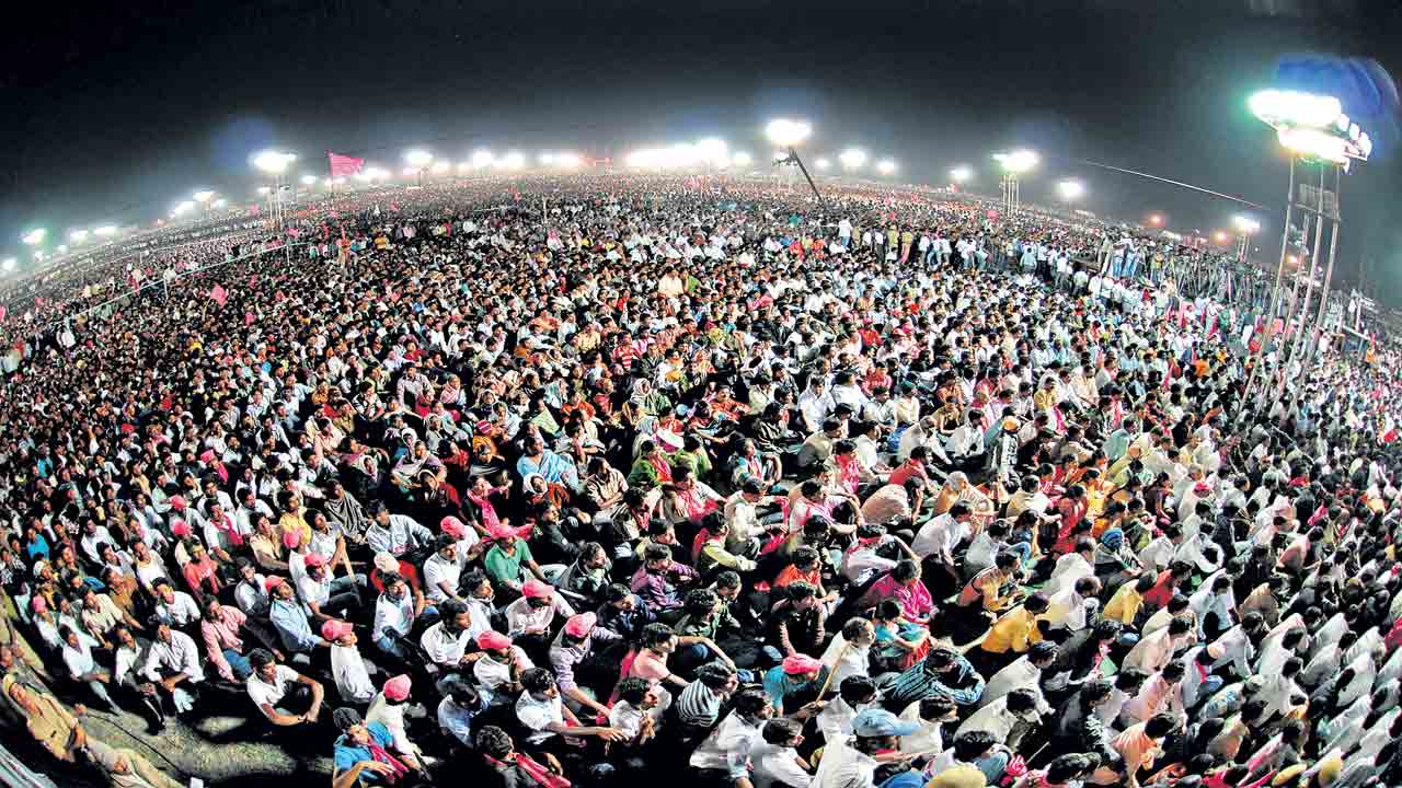 ప్రతి సభ ప్రభంజనమే.. సింహగర్జన నుంచి మహాగర్జన దాకా అదే ఆదరణ