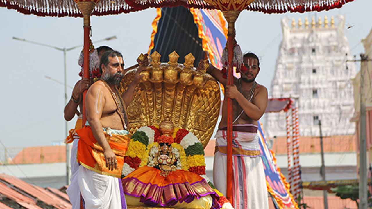 TTD news | ఒకేరోజు సప్తవాహనాలపై దర్శనమిచ్చిన పద్మావతి అమ్మ