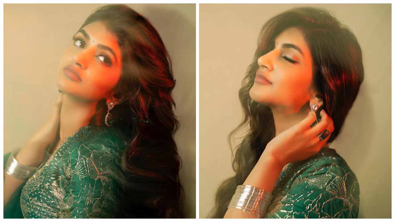 Sreeleela | గ్రీన్ క‌ల‌ర్ డ్రెస్‌లో శ్రీలీల మెరుపులు..