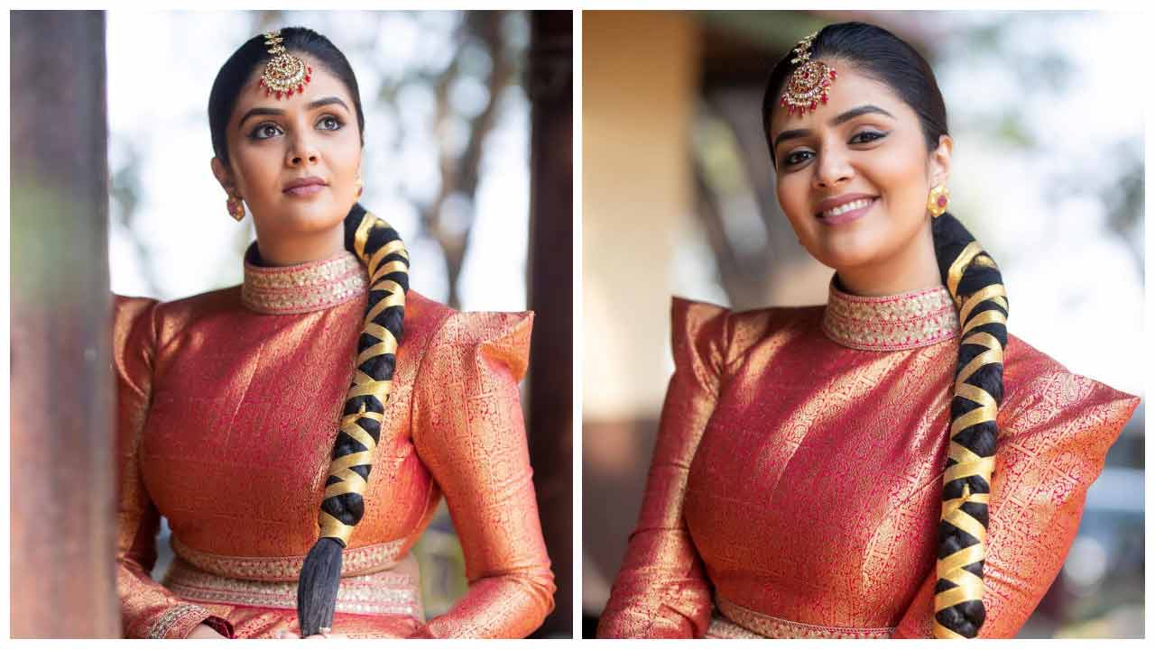 Sreemukhi | ట్రెడిషనల్ డ్రెస్‌లో ఆకట్టుకుంటున్న శ్రీ‌ముఖి..