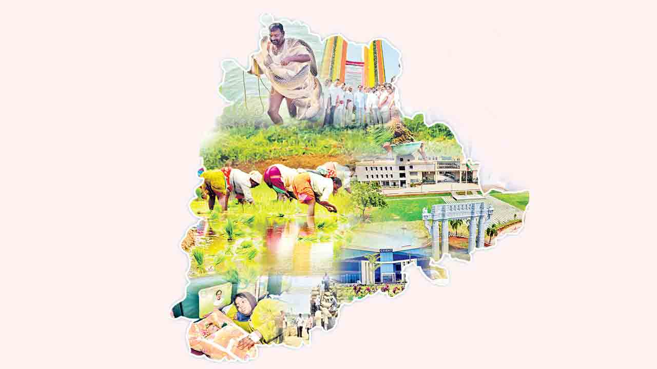 జీడీపీని మించి తెలంగాణ వృద్ధి.. జాతీయ సగటు కంటే ఎక్కువగా జీఎస్‌డీపీ
