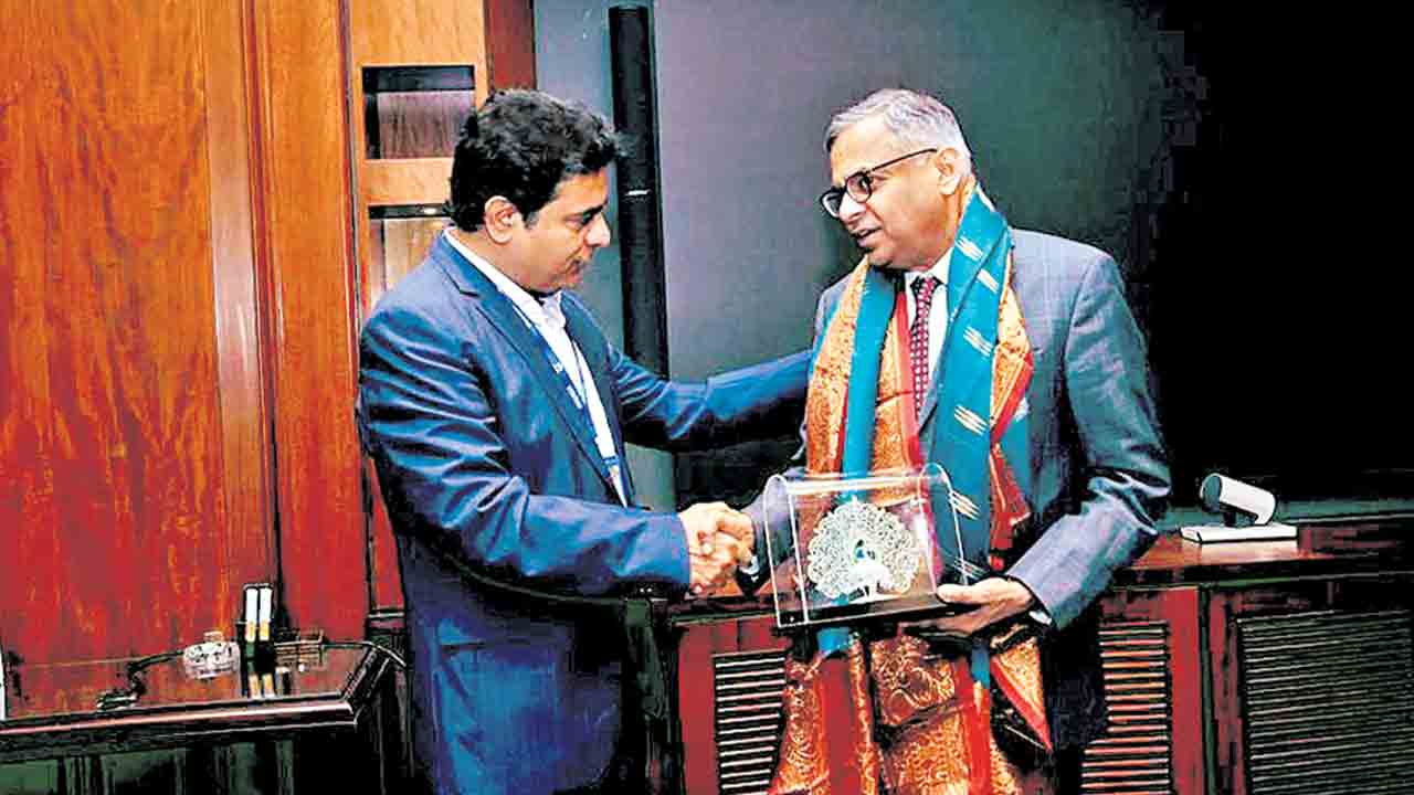 తెలంగాణ బిజినెస్‌ ఫ్రెండ్లీ.. టాటా గ్రూప్‌ చైర్మన్‌ చంద్రశేఖరన్‌