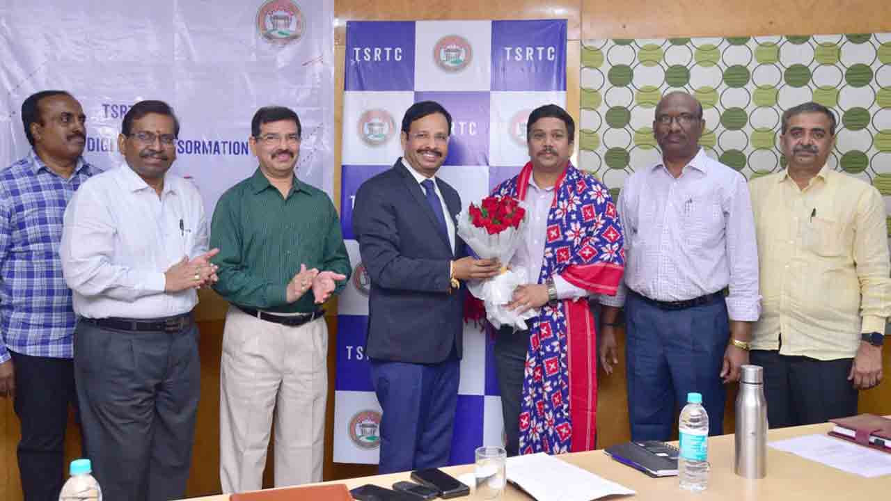 టీఎస్ఆర్టీసీ విజిలెన్స్ ఎస్పీగా సంగ్రామ్ సింగ్ జీ పాటిల్ బాధ్యతల స్వీకరణ