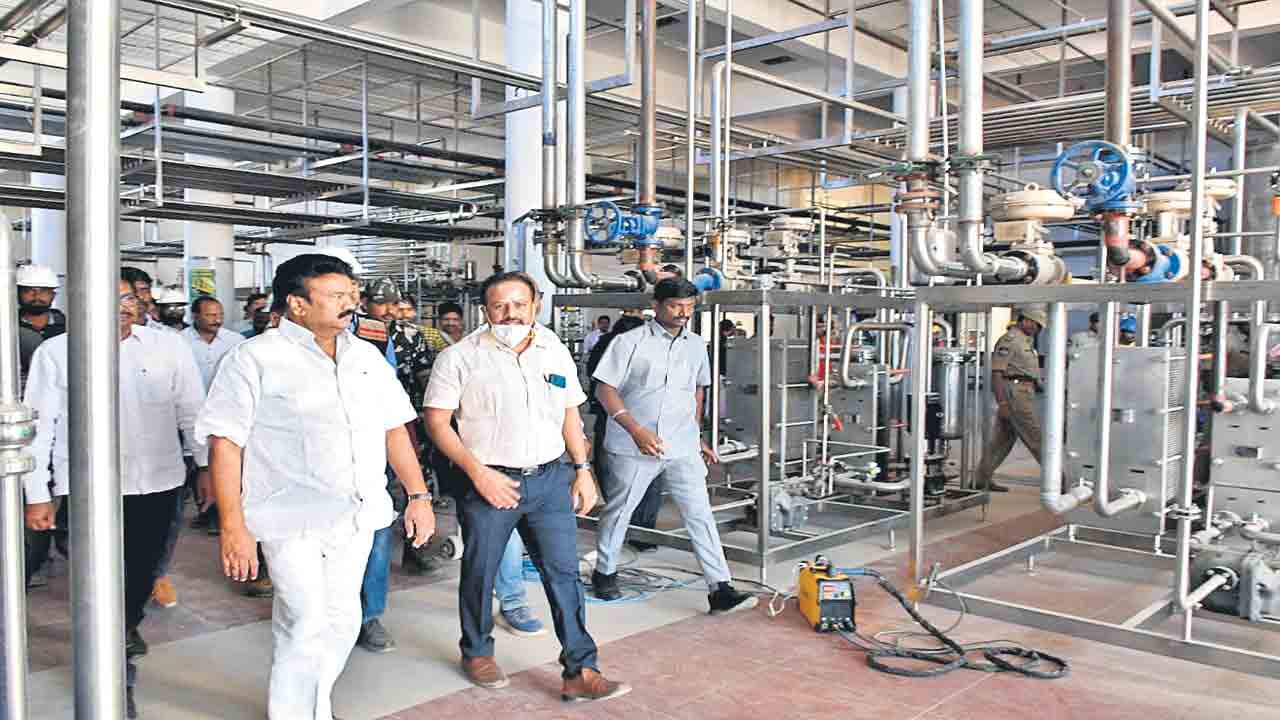 ఆగస్టుకల్లా విజయ మెగా డెయిరీ