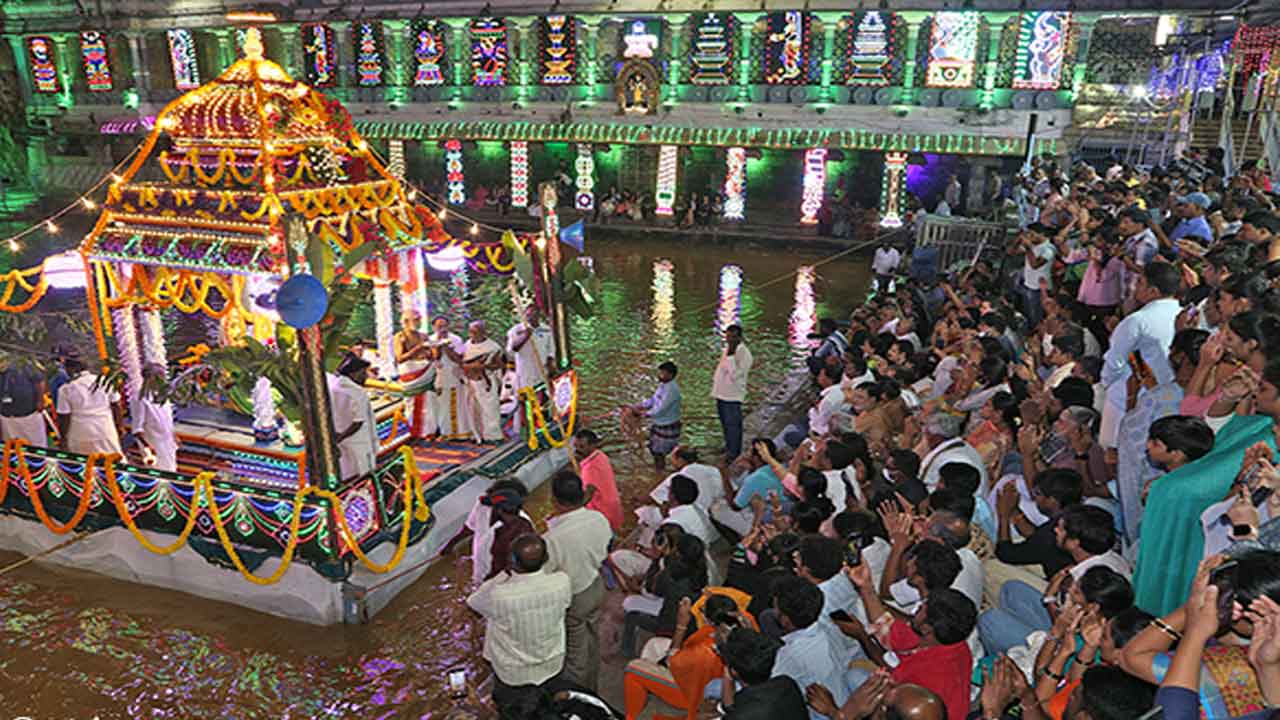 TTD news | శ్రీ కపిలేశ్వరాలయంలో వైభవంగా తెప్పోత్సవాలు ప్రారంభం