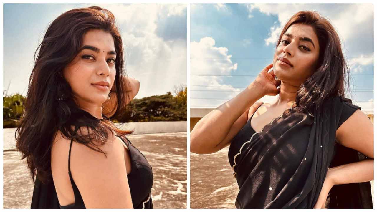 Yamini Bhaskar | బ్లాక్ శారీలో కేకపుట్టిస్తున్న యామినీ భాస్కర్..