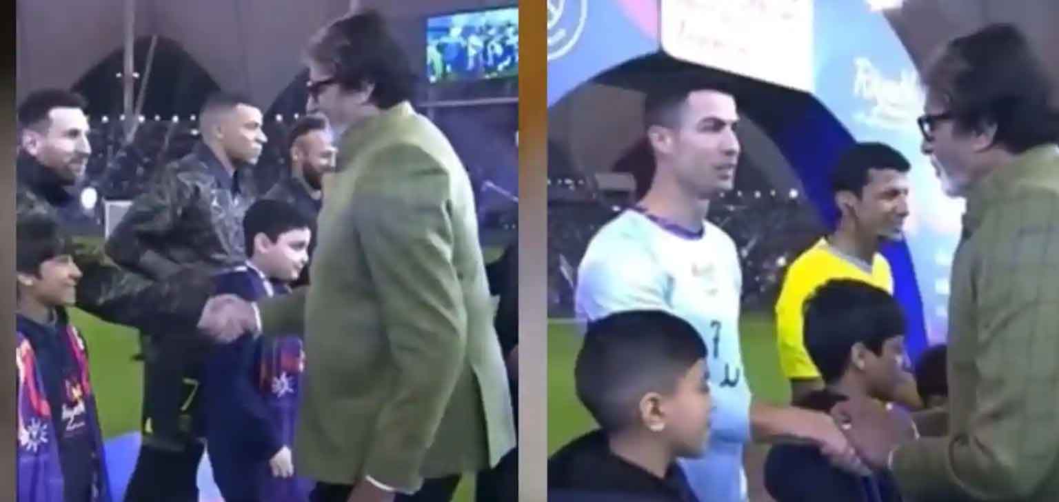 Amitabh Bachchan | మెస్సీ, రొనాల్డో, ఎంబాపేతో బిగ్‌బీ.. అద్భుత‌మైన సాయంత్రం అంటూ ట్విట్ట‌ర్‌లో పోస్ట్‌