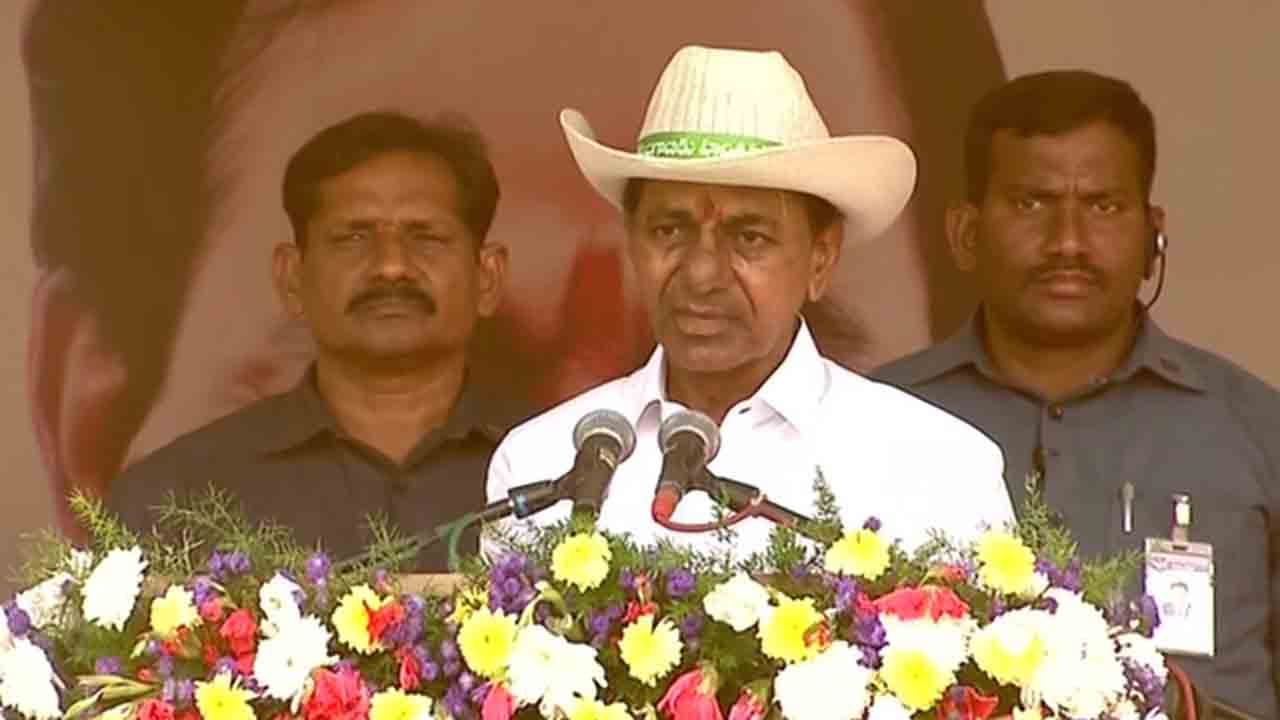 దేశాన్ని రక్షించుకునేందుకే ఖమ్మం నుంచే శంఖారావం : సీఎం కేసీఆర్‌