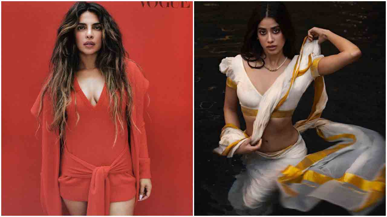 Insta Updates : హాట్ అందాలతో హీటెక్కిస్తున్న ప్రియాంక.. జాన్వీ