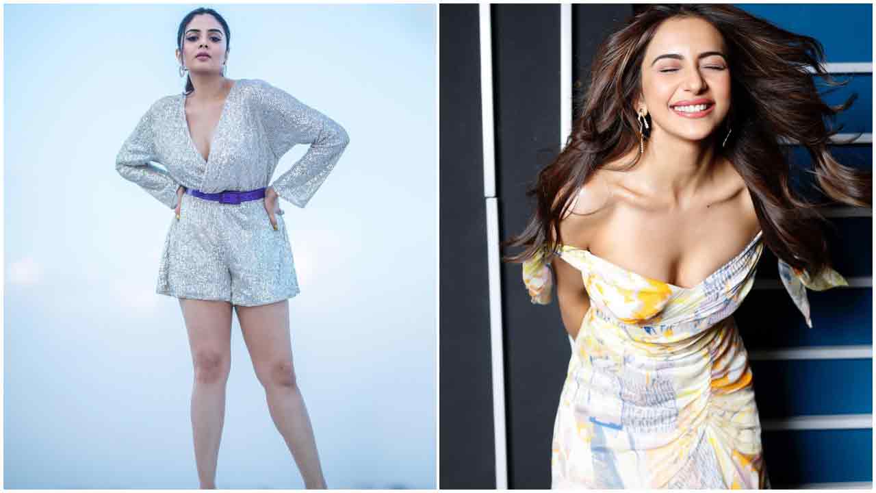 Insta Updates : పొట్టి డ్రెస్‌లో శ్రీముఖి గ్లామర్ అదుర్స్.. రకుల్ ప్రీత్ సోకుల విందు..