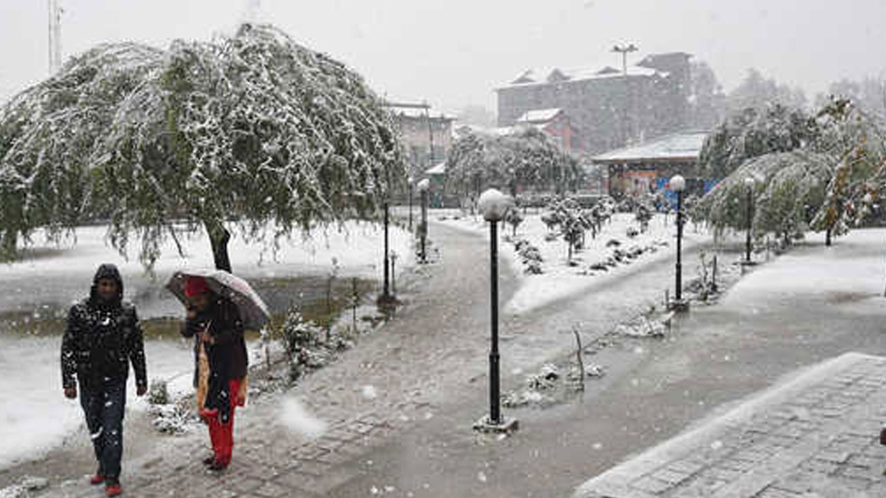 క‌శ్మీర్‌లో గ‌జ‌గ‌జ‌.. ల‌డాఖ‌లో మైన‌స్ 29 డిగ్రీలు