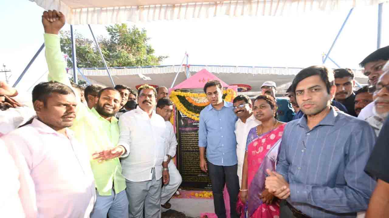 కొదురుపాకకు మంత్రిగా రాలే.. మనుమడిగా వచ్చా : కేటీఆర్‌