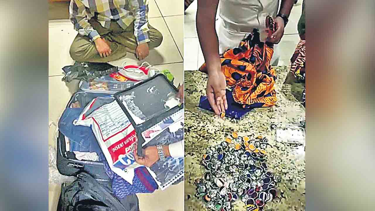 కుర్తా గుండీల్లో కోట్ల విలువైన కొకైన్‌