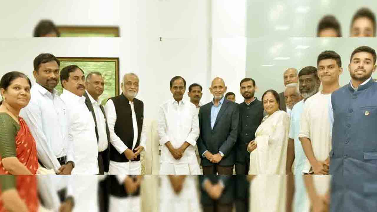 కేసీఆర్‌తో ‘రామచంద్ర మిషన్‌’ భేటీ