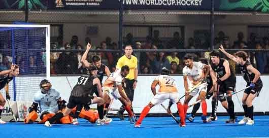 Hockey World Cup | భార‌త్‌కు షాకిచ్చిన న్యూజిలాండ్.. పెనాల్టీ షూటౌట్‌లో 5-4తో విజ‌యం