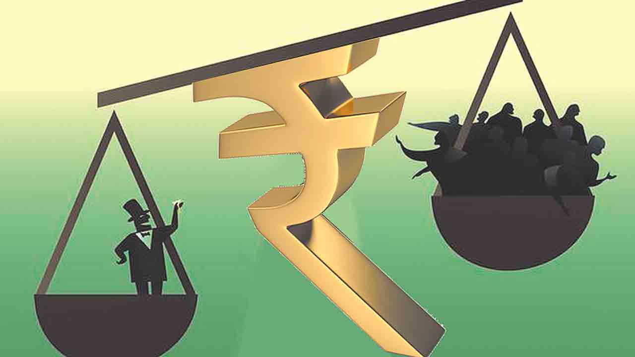 40 శాతం సంపద ఒక్క శాతం మంది వద్దే !