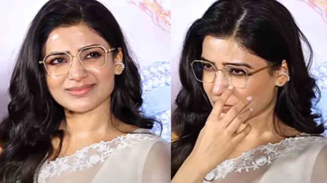 Samantha | స్టేజ్‌ పైనే కన్నీళ్లు పెట్టుకున్న సమంత.. ఓపిక లేకపోయినా వచ్చానంటూ ఎమోషనల్‌..!
