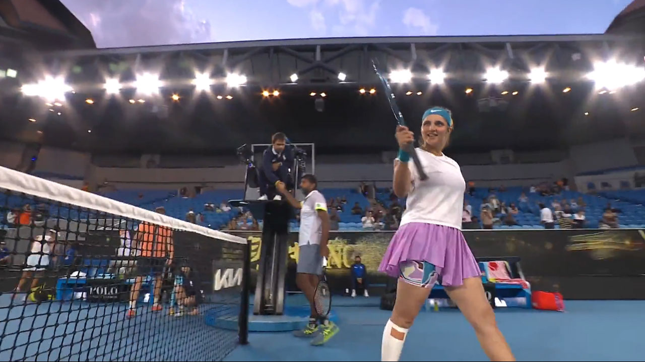 ఆస్ట్రేలియా ఓపెన్ మిక్స్‌డ్ డ‌బుల్స్ ఫైన‌ల్లోకి సానియా జోడి