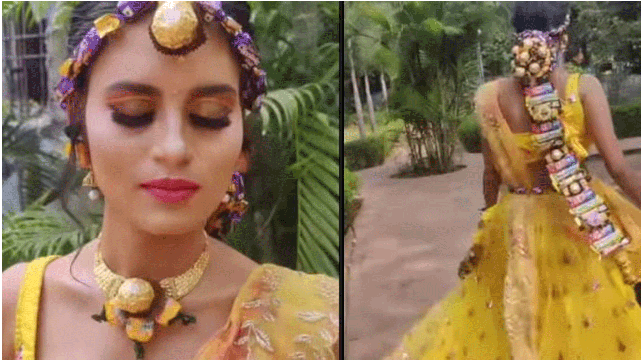 న‌వ‌వ‌ధువు హెయిర్‌స్టైల్‌పై నెటిజ‌న్లు షాక్‌..ఇదేం ట్రెండ్ అంటూ ఫైర్‌..!