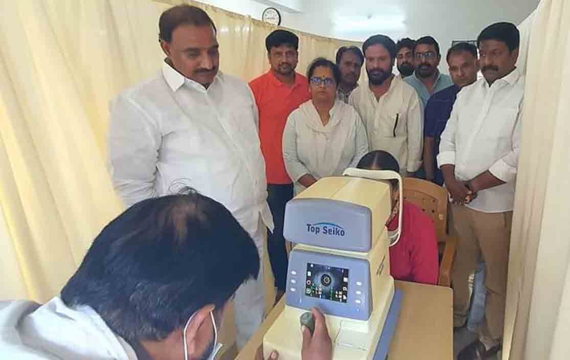 అంధత్వ నివారణే లక్ష్యంగా కంటి వెలుగు అమలు : విప్‌ ఆరెకపూడి గాంధీ