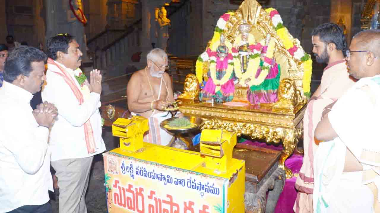 తెలంగాణ దేవాలయాలకు పూర్వవైభవం : మంత్రి ఎర్రబెల్లి