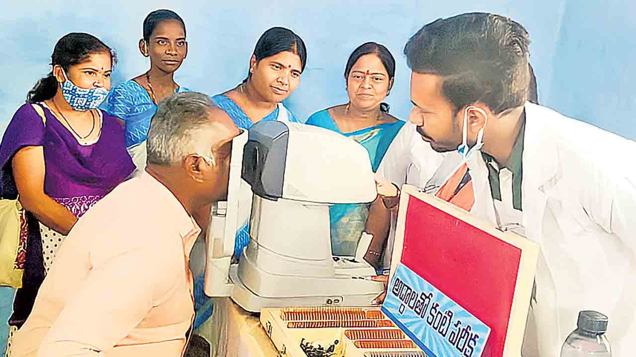 ముమ్మరంగా కంటివెలుగు