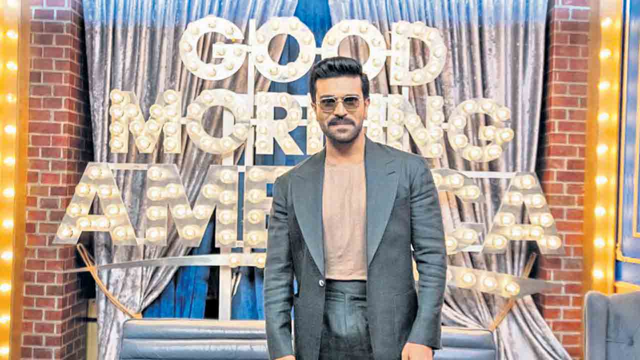 గుడ్‌ మార్నింగ్‌ అమెరికా షోలో రామ్‌చరణ్‌