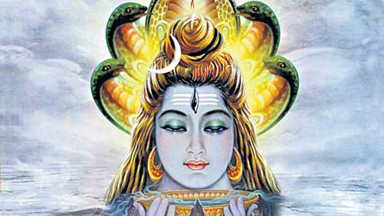 ఫాలాక్షుని హాలాహల భక్షణం!