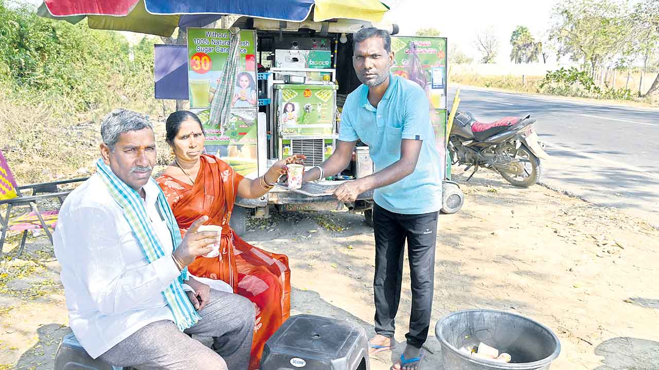 తీయనైన ఉపాధి..