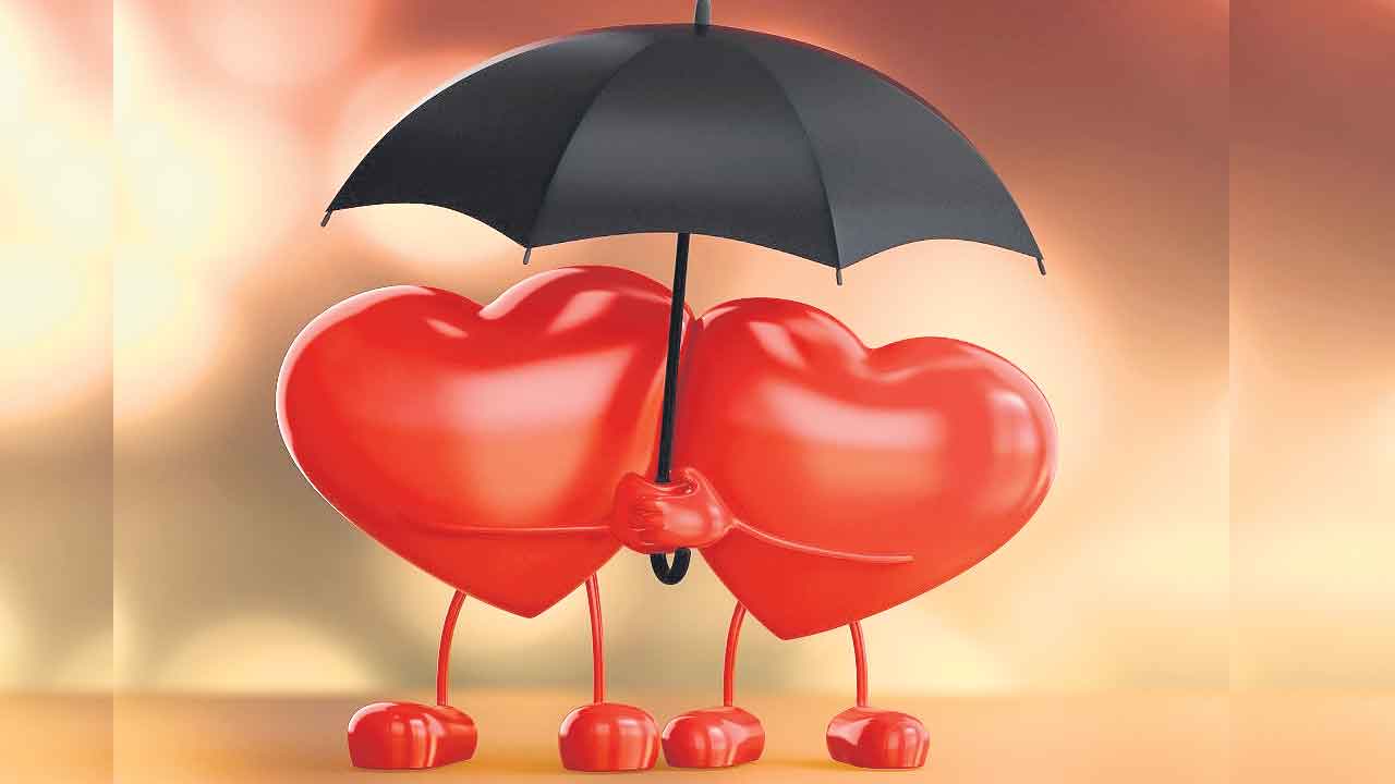 హృదయాల కలయిక ప్రేమ