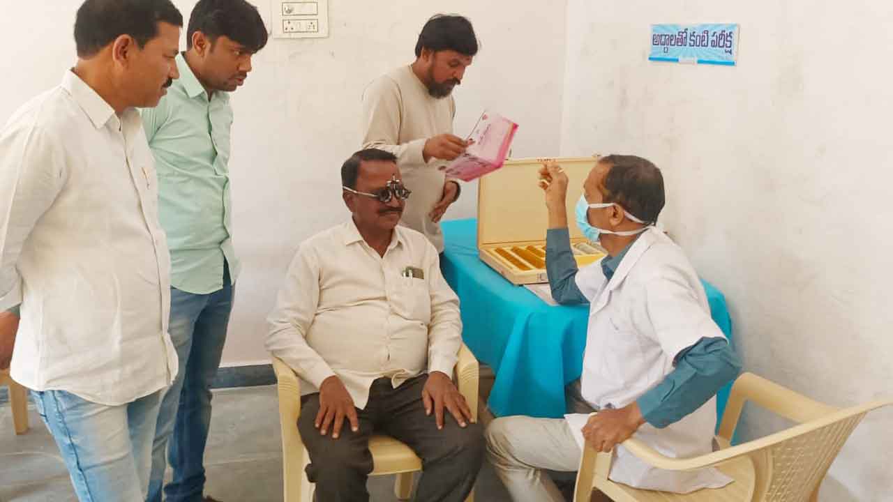 కంటివెలుగు ముమ్మరం