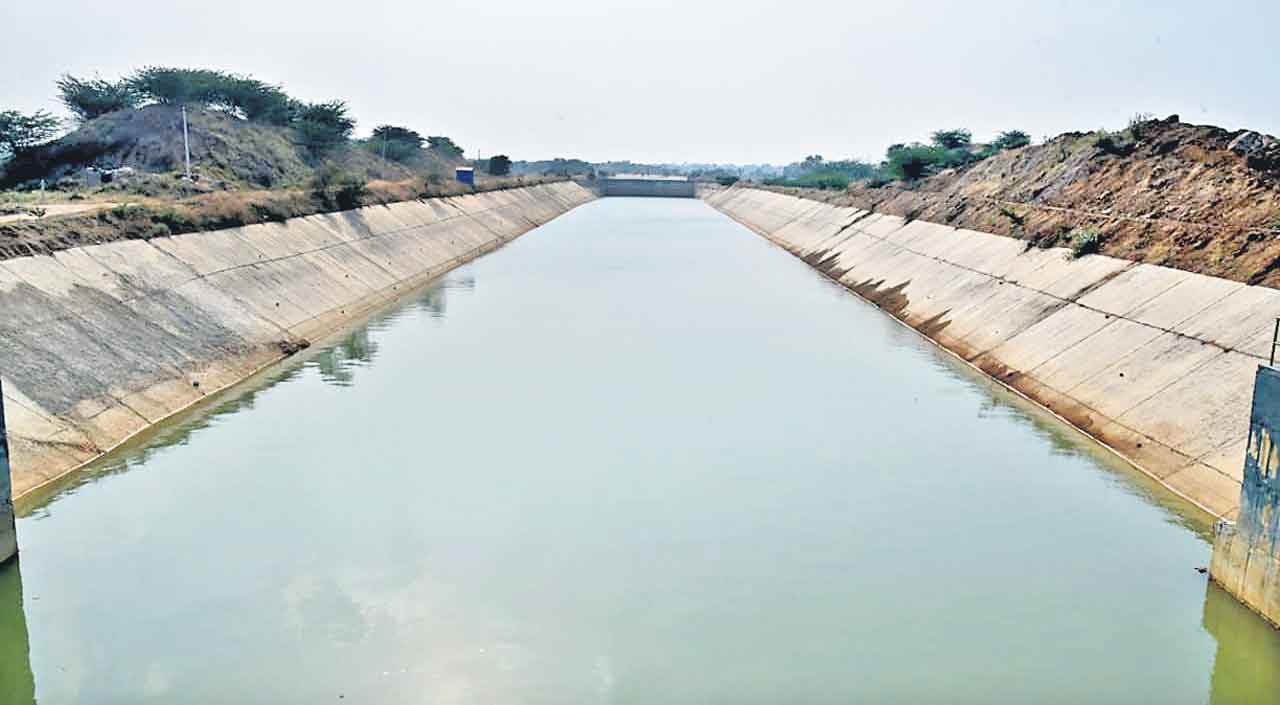 నేడు కూడవెల్లి వాగులోకి గోదావరి జలాల విడుదల