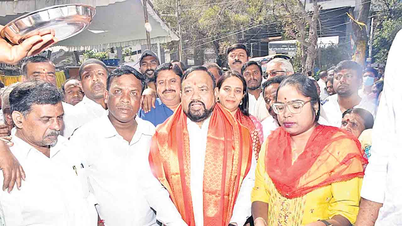 పేదల సంక్షేమం కోసం కృషి