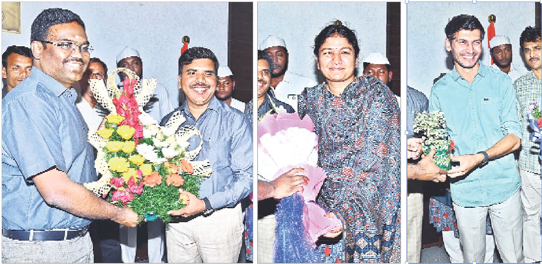 కొత్త కలెక్టర్‌కు సాదర స్వాగతం