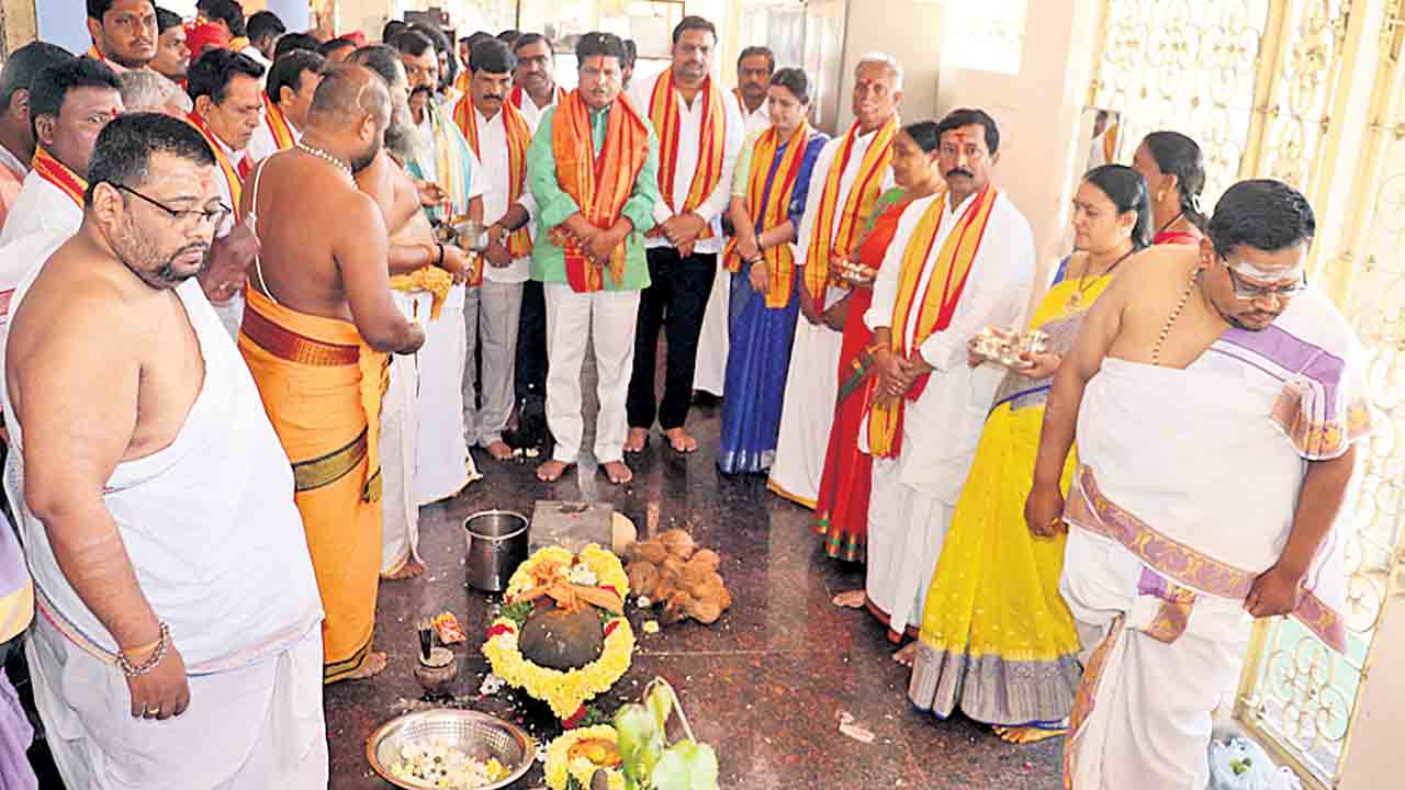 పోచమ్మ ఆలయ పునఃప్రతిష్ఠ వేడుకలు