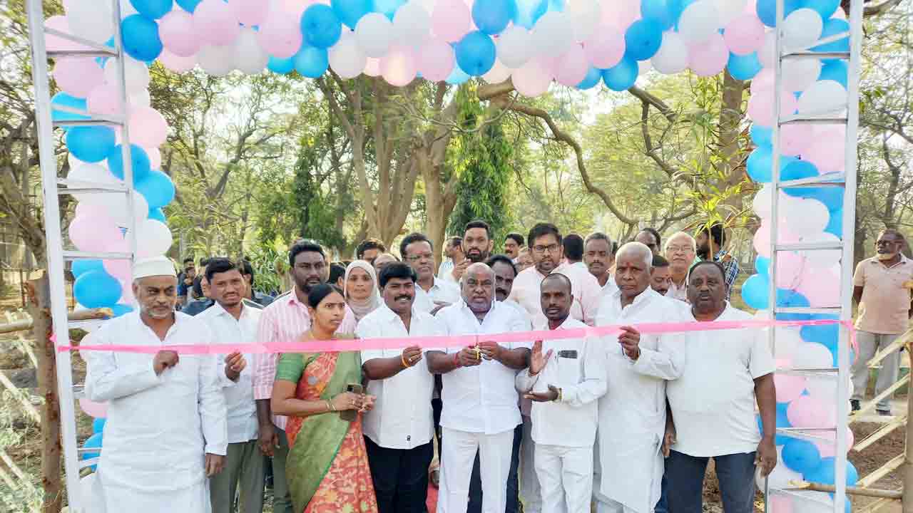 ఆరోగ్యనేస్తం.. ఆక్యుప్రెషర్ పార్కు