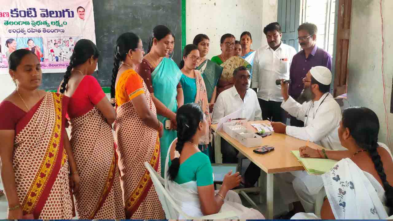 6,528మందికి కంటి పరీక్షలు