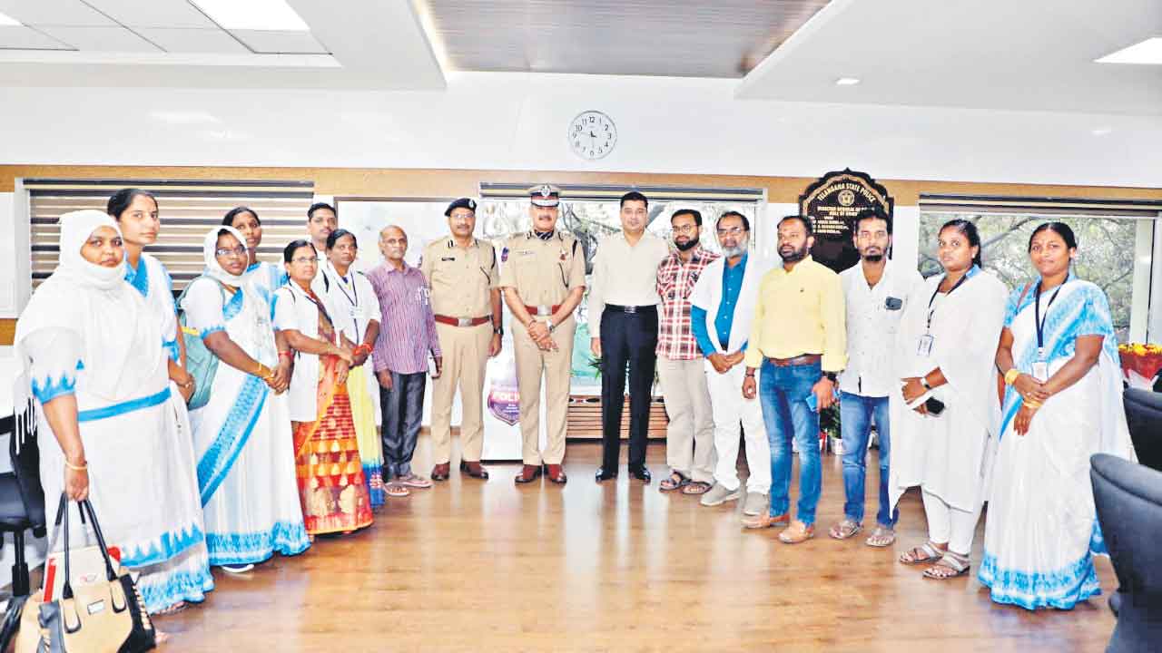 డీజీపీ కార్యాలయంలో 1,152 మందికి కంటి పరీక్షలు