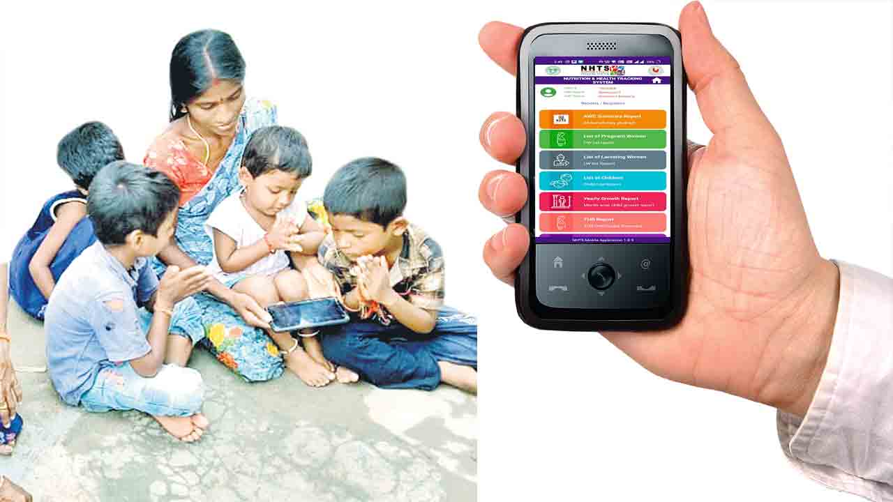 ఆన్‎లైన్‍లో.. అంగన్‍వాడీ